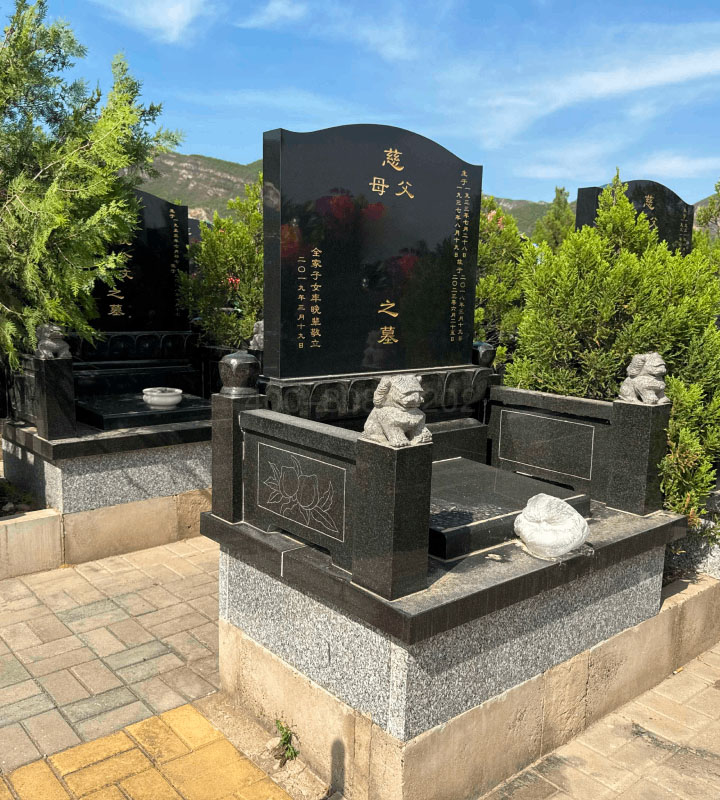 陵园传统立碑墓型5号