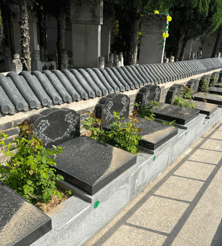 北京炎黄陵园传统立碑墓型1号