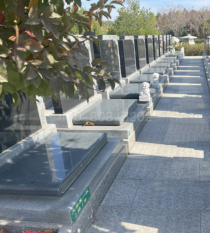 固安施孝生态文化陵园传统立碑墓型3号