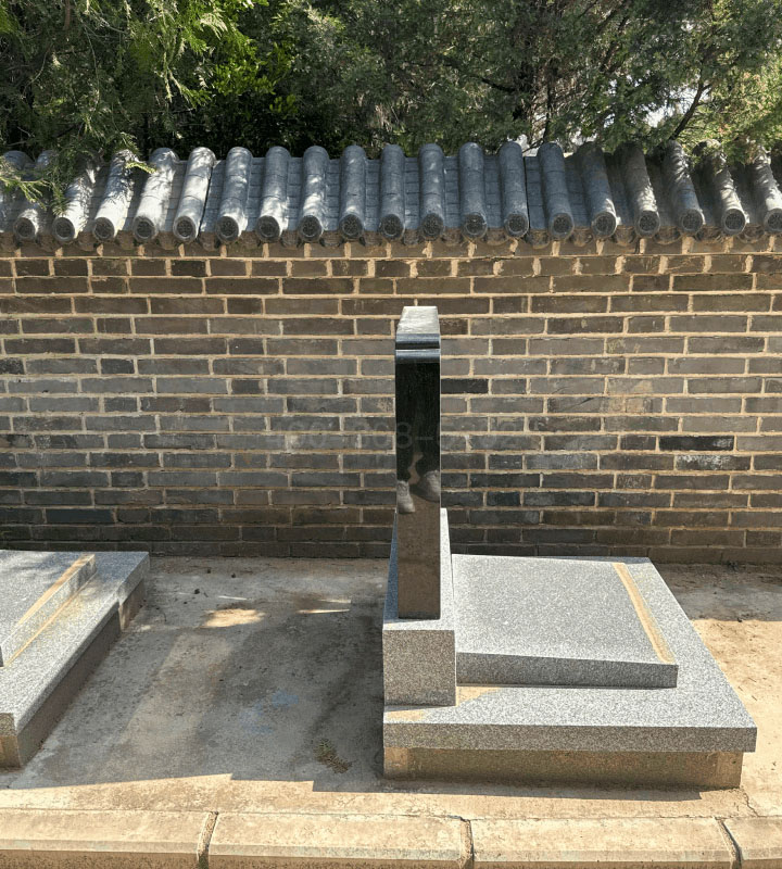 北京炎黄陵园传统立碑墓型3号