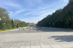 固安施孝生态文化陵园园区道路图