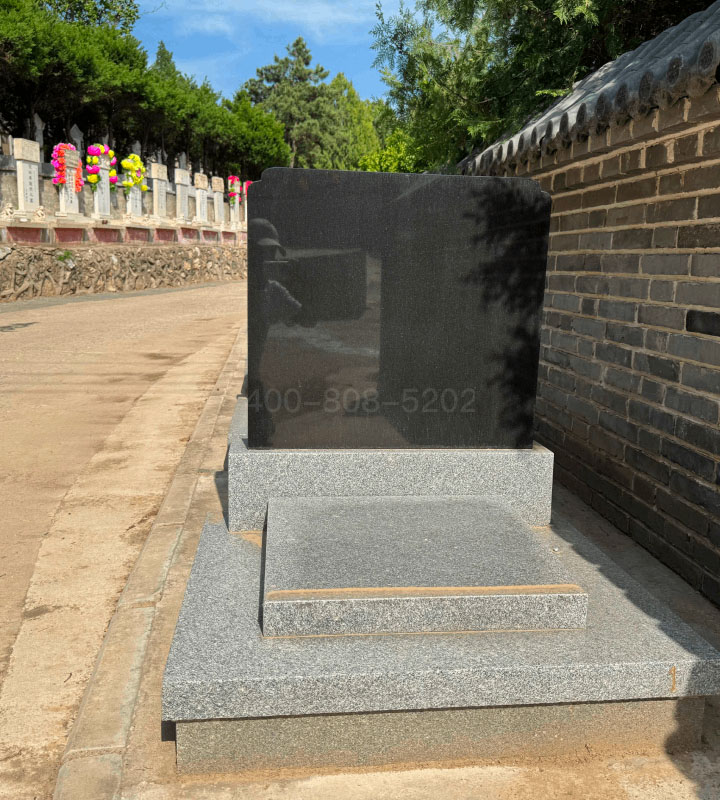 北京炎黄陵园传统立碑墓型3号