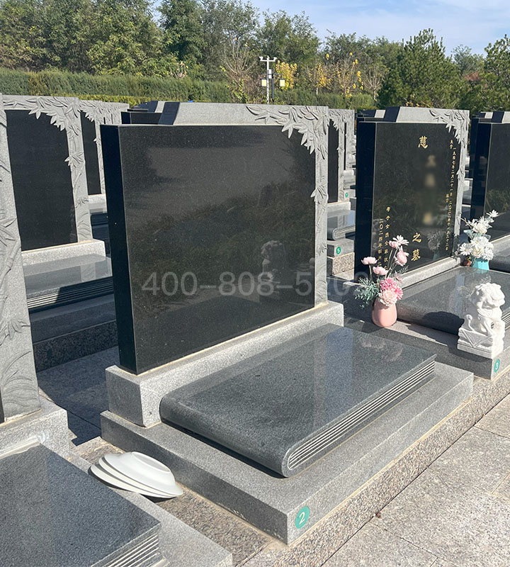 固安施孝生态文化陵园传统立碑墓型3号