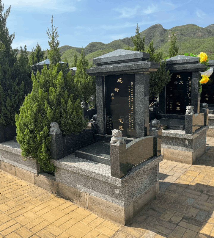陵园传统立碑墓型8号