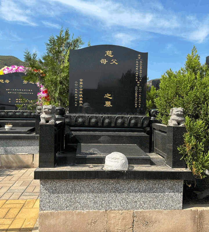 陵园传统立碑墓型5号