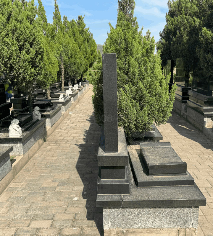 陵园传统立碑墓型4号
