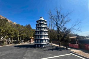 北京市昌平区佛山陵园园区建筑图