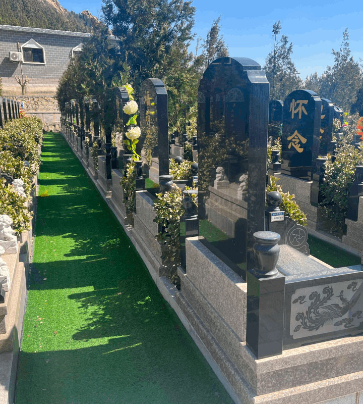 北京市昌平区佛山陵园传统立碑墓型1号