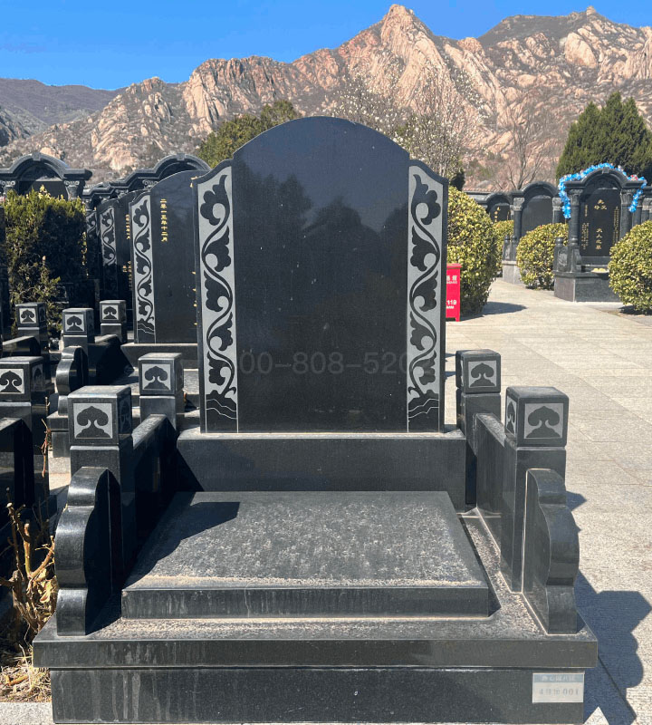 北京市昌平区佛山陵园传统立碑墓型2号