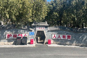 北京市昌平区佛山陵园园区环境图