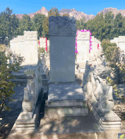 北京市昌平区佛山陵园传统立碑墓型8号