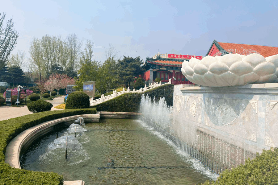 北京市昌平区天寿陵园园区环境图