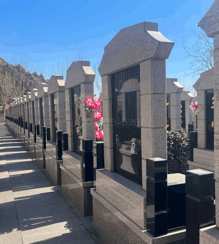 北京市昌平区佛山陵园传统立碑墓型7号