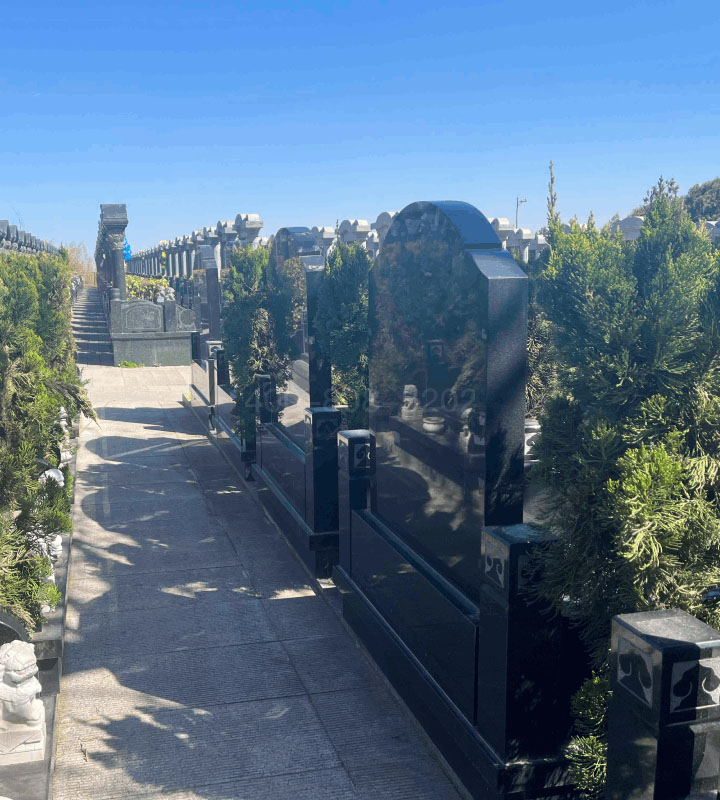 北京市昌平区佛山陵园传统立碑墓型2号
