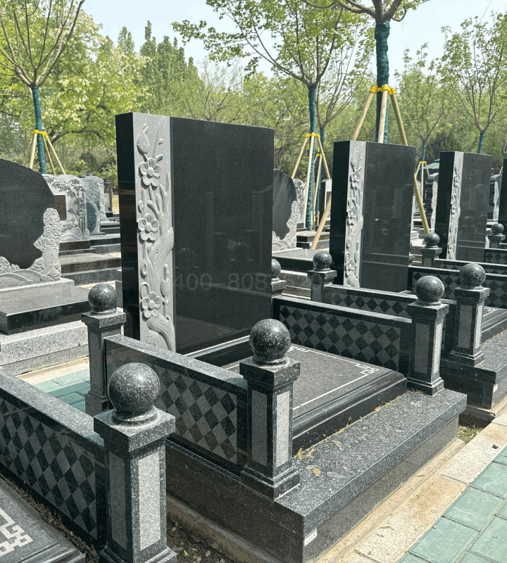 北京市朝阳区外侨公墓艺术立碑墓型4号