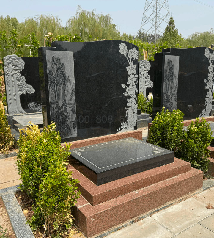 北京市朝阳区长青园骨灰林艺术立碑墓型7号