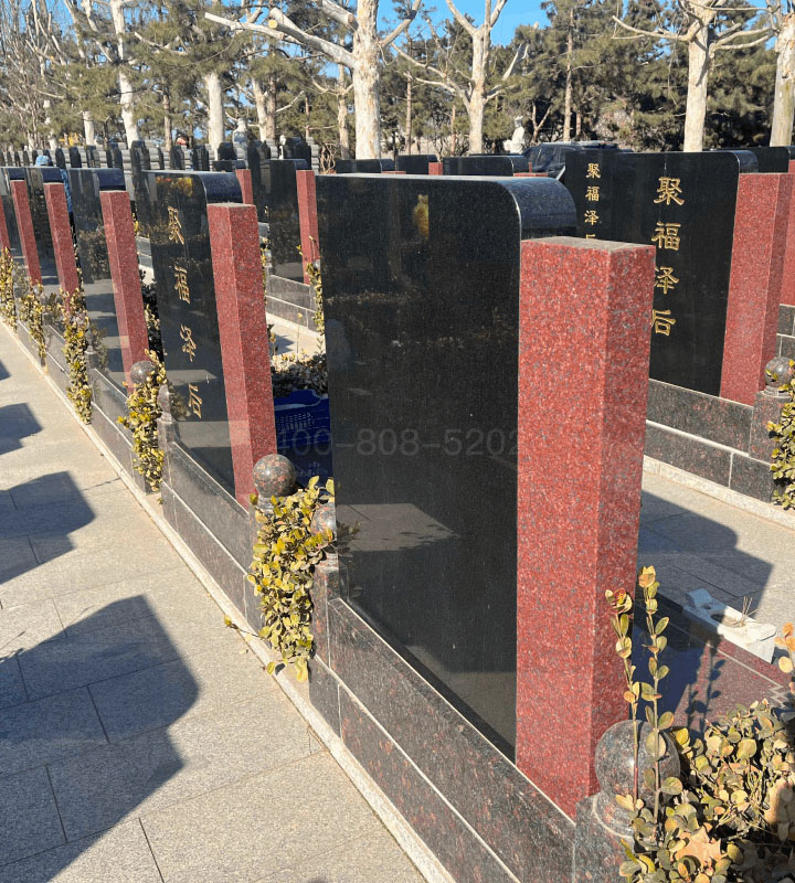 三河市灵山宝塔陵园艺术立碑墓型5号