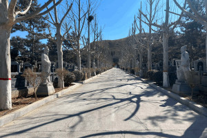 三河市灵山宝塔陵园墓区环境图