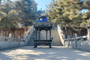 三河市灵山宝塔陵园园区建筑图