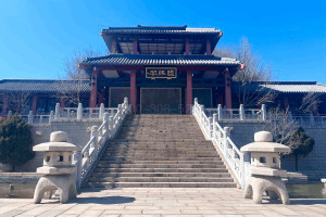 北京市延庆区长城华人怀思堂随缘阁图