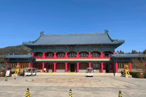 北京周边清东陵万佛园陵园建筑图