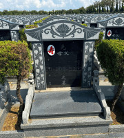 上海市嘉定区华亭息园传统立碑墓型4号