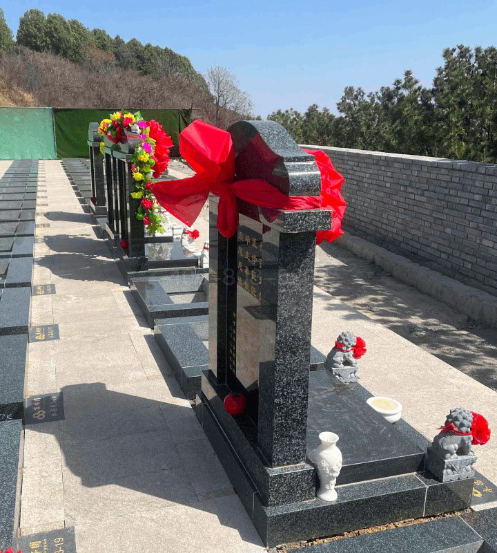 北京周边清东陵万佛园传统立碑墓型6号