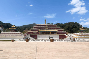 北京周边清东陵万佛园陵园建筑图
