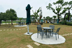 上海市松江区华夏公墓园区环境图