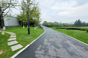 杭州市余杭区径山竹茶园园区道路图