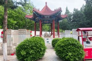 北京市通州区通惠陵园墓区古亭图