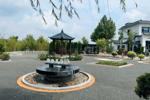 文安县清颐园公墓园区建筑图