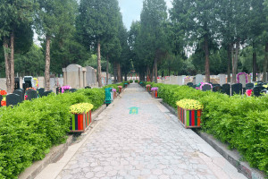 北京市通州区通惠陵园墓区环境图