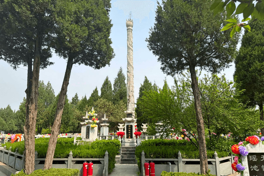 北京市大兴区天堂公墓墓区环境图