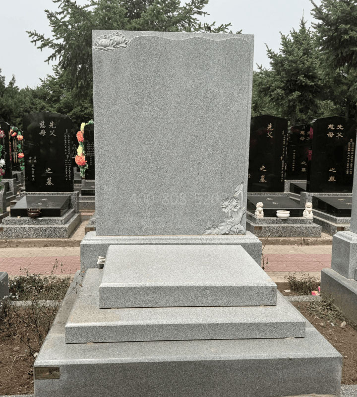 北京市大兴区天慈墓园传统立碑墓型3号