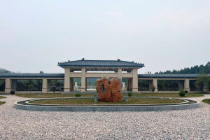 易县万福园园区建筑图