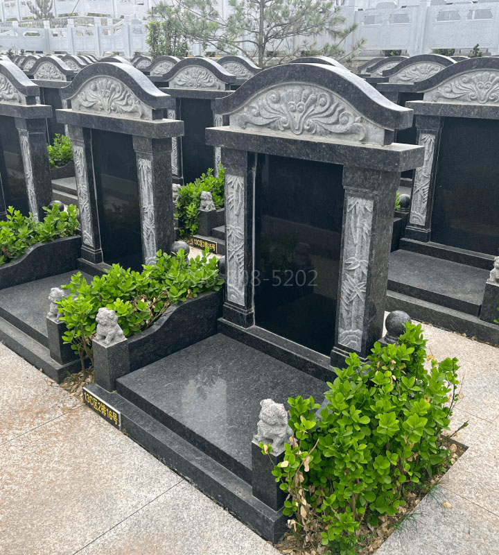 易县万福园传统立碑墓型7号