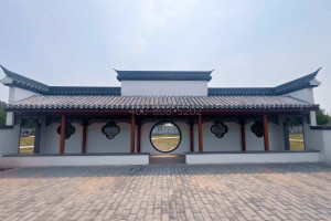 北京市大兴区天慈墓园园区建筑图