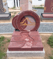 北京市大兴区天慈墓园艺术立碑墓型1号