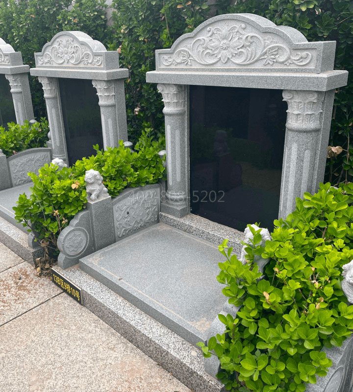 易县万福园传统立碑墓型8号