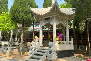 北京市大兴区天堂公墓园区石亭图