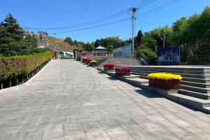 北京市密云县宝云岭墓园园区道路图