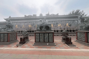 北京市大兴区天慈墓园精美石雕图