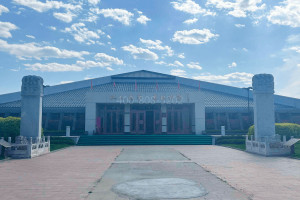 北京市海淀区万安公墓园区建筑图