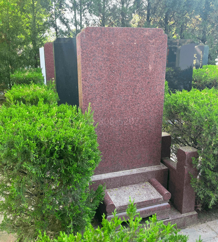 北京市海淀区万安公墓传统立碑墓型5号