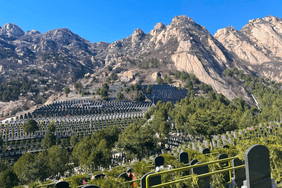 北京市海淀区西山公墓墓区环境图