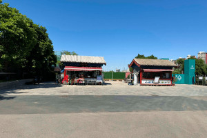 北京市门头沟区万佛华侨陵园园区环境图