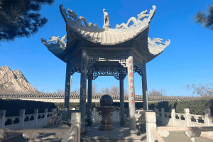 北京市海淀区长安园公墓园区石亭图