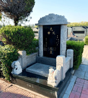 天津市武清区永安公墓传统立碑墓型8号