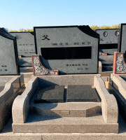 天津市武清区永安公墓传统立碑墓型2号